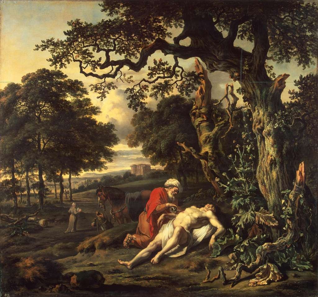 Parable of the Good Samaritan, by Jan Wijnants